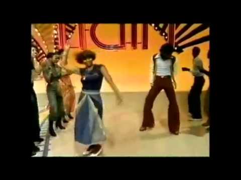 Soul Train Line Dance YOU SHOULD BE DANCING by Bee Gees.flv