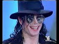 michael jackson at telegatti show in 1997