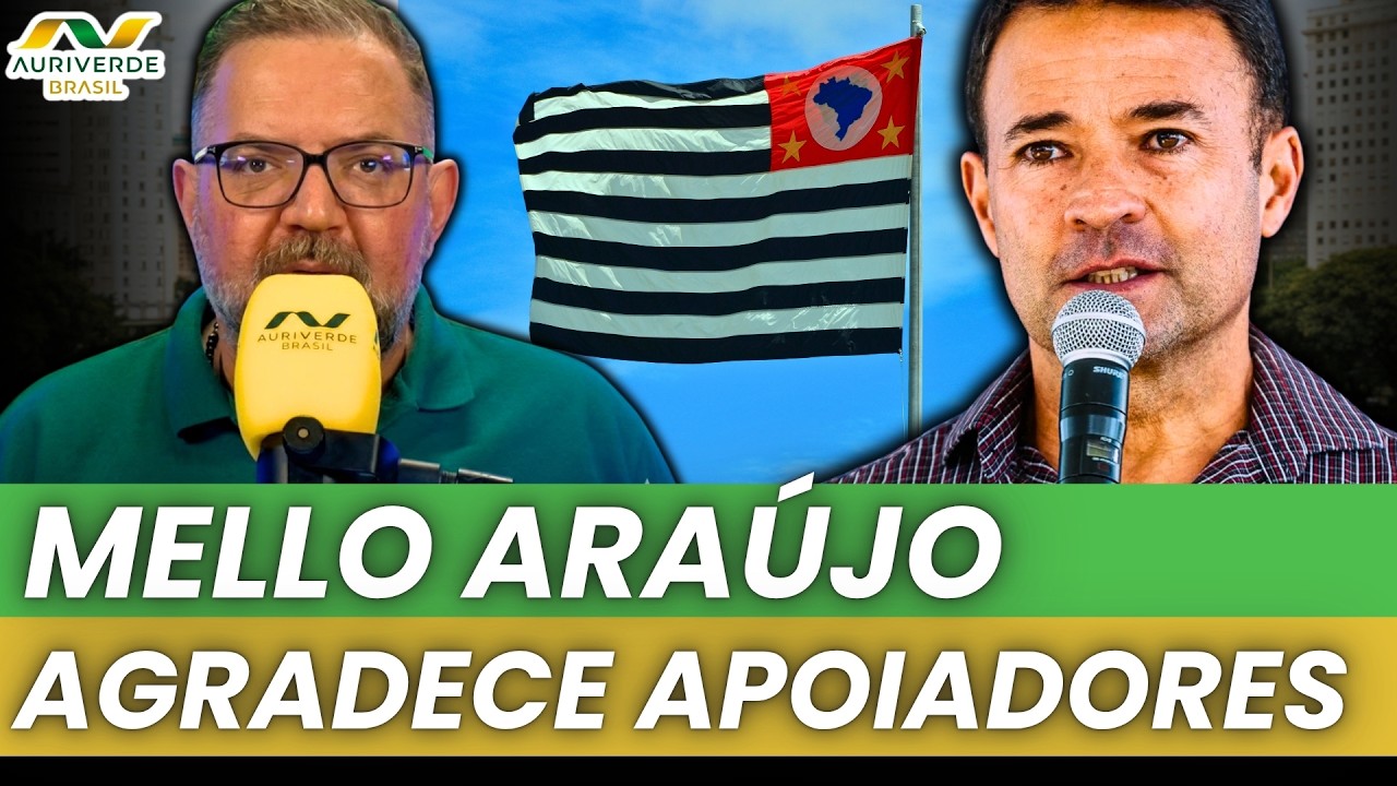 Mello Araújo agradece pelo apoio após sair da corrida pelo Senado