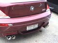 M6 with Eisenmann Meisterschaft GT exhaust M6 with Eisenmann Meisterschaft GT exhaust