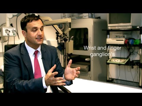 how to relieve wrist ganglion pain
