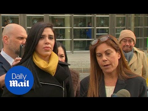 El Chapo appears in New York court - Daily Mail