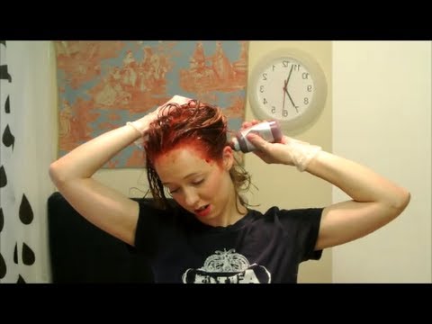 how to dye your hair by yourself