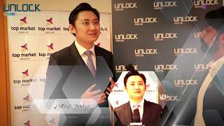 Jackie Wanp at UnlockBlockchain Forum Dubai