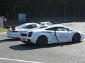 Les supercars lors du stage de pilotage à Trappes 2007