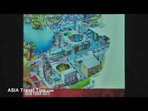 Universal Studiosシンガポールは世界セントーサに行きます-- 4の記者会見第2部