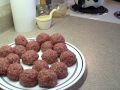 Mozzarella (Bocconcini) stuffed meatball recipe
