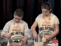 Adding flour