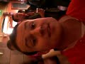 pete boyle in the bishops blaize before the everton game 