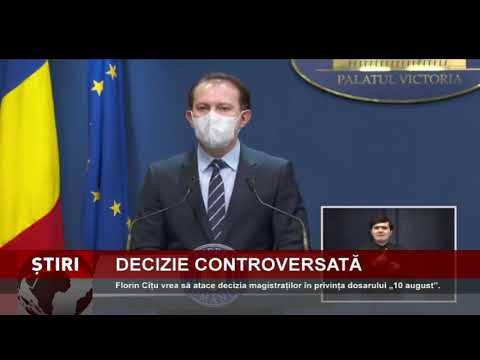 Florin Cîțu vrea să atace decizia magistraților în privința dosarului „10 august”