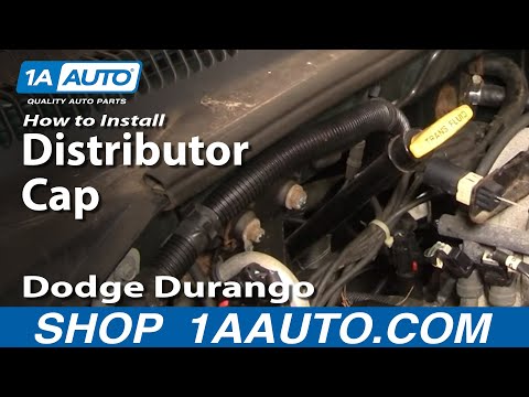 How To Install Replace Distributor Cap Rotor Dodge Dakota Durango RAM 92-03 1AAuto.com