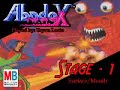 the first stage is the easiest of the game. i especially like the middle boss, the skeleton dog thing!