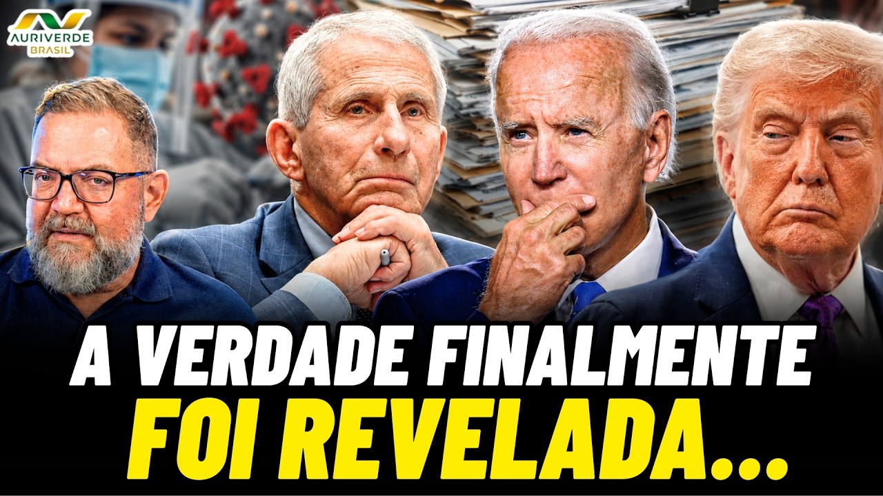 Milhares de páginas do diário de Fauci revelam contradições sobre a origem do vírus!