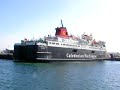 Caledonian Isles loading and leaving Ardrossan Caledonian Isles loading and leaving Ardrossan