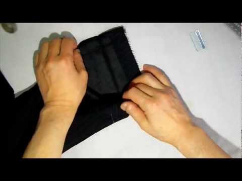 how to sew jacket vent