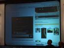 daniel graf, ceo of kyte.tv demonstrates their unique social networking platform which covers mobile & online. great demo taken from the content is king session