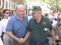 paul-unteers steal the show at lakeland, florida gun show, while fred thompson campaigns for dr. paul.