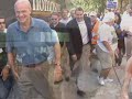 paul-unteers steal the show at lakeland, florida gun show, while fred thompson campaigns for dr. paul.