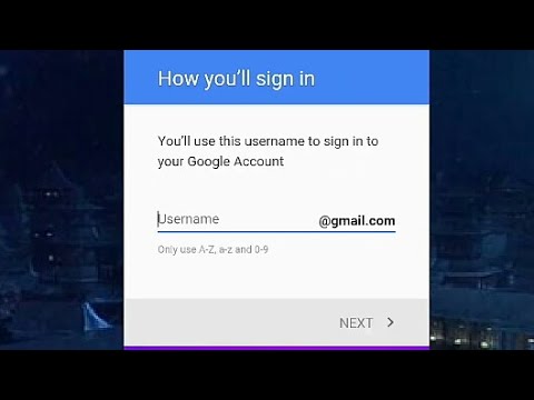 how to create google/gmail account without verification number