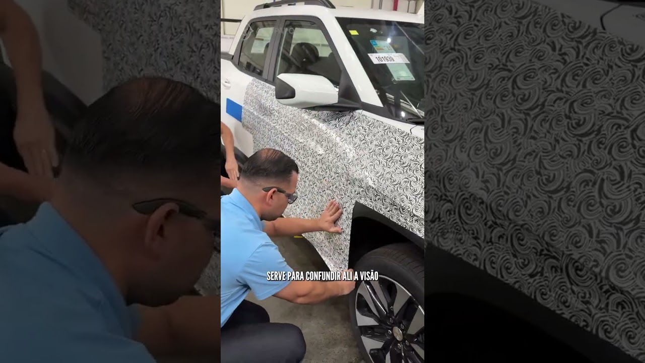 Por trás de cada carro camuflado existe uma engenharia pensada para en... #Shorts