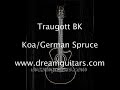 1997 Jeff Traugott Guitars BK - Grand Concert Acoustic Guitar