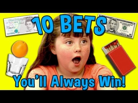 Kids React to 10 Bets You Will Always Win