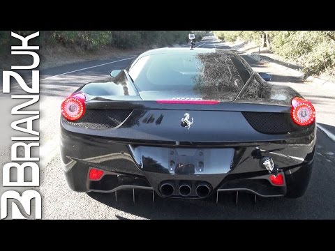 Ferrari 458 Italia with IPE Exhaust - In Action