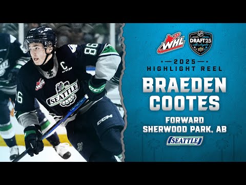 Braeden Cootes - 2025 NHL Draft Highlight Reel