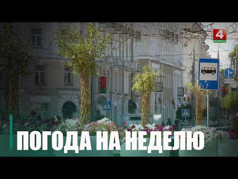 Погода на Гомельщине берет перерыв от дождей. Но только до выходных видео