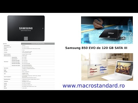 Click aici pentru vizualizare SSD Samsung 850 EVO 120GB SATA III 600 SSD Samsung 850 EVO 120GB SATA III 600