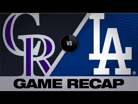 Video: Pollock's 3-run smash leads Dodgers in win | Rockies-Dodgers Game Highlights 9/20/19