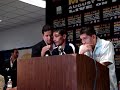 Morales VS Diaz Post Fight Press Conference Fireworks Morales VS Diaz Post Fight Press Conference Fireworks