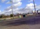 water rocket crash