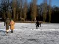 Eislaufen und Eisstockschiessen Englischer Garten München