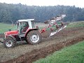 Massey Ferguson MF 3050 + Kverneland ED100 Massey Ferguson MF 3050 + Kverneland ED100