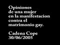 Cope manifestacion homosexuales