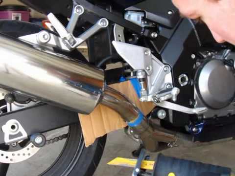 Part 2 of 3 – Suzuki SV650 Slip On Exhaust Install – Delkevic Carbon Fiber Mini