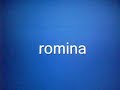 ROMINA GAETANI baila