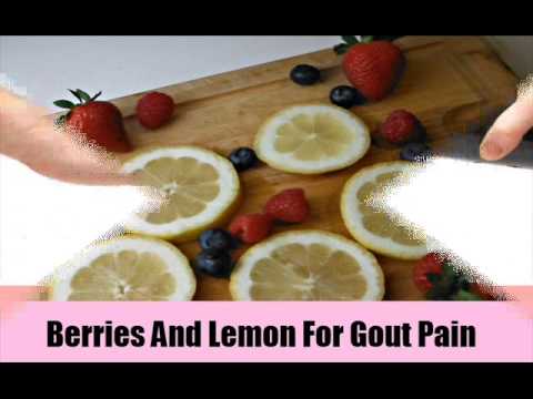 how to relieve gout at home