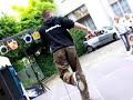 Jumpfreakz geven jump les bij buurtfeest 'oase' Hoensbroek