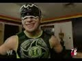 the rock finds the hurricane hiding in his locker room.