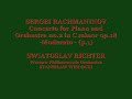 Sergei Rachmaninov, Koncert fortepianowy nr 2 op.18 - Moderato p.1.-Sviatoslav Richter
