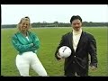 Danson plays football - with Ulrika