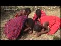 massai butcher a goat