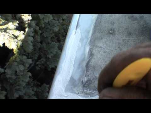 how to patch elastomeric roof