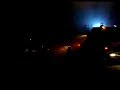 Stromerzeugerbrand auf einer DLK