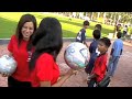 Miss Soccer di 1 Malaysia 1 Football Tournament bersama Dato M Kayveas