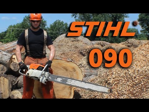 Stihl 090 Overview and my first cuts with it.