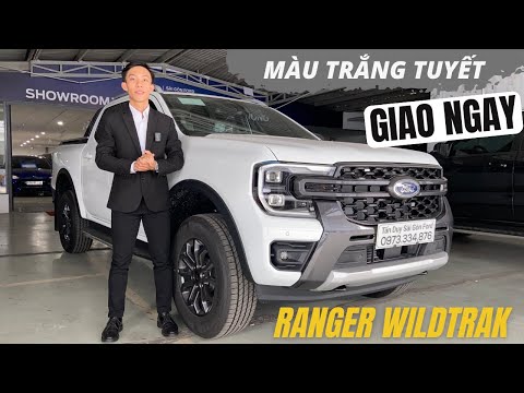 RANGER WILDTRAK MÀU TRẮNG TUYẾT GIAO NGAY |TẤN DUY - SÀI GÒN FORD|