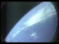 On board view of a Space Shuttle SRB separation sequence